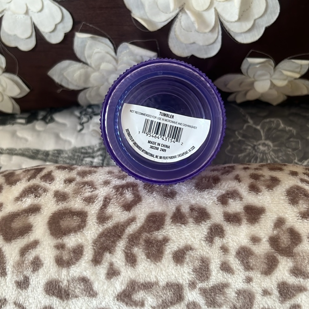 Purple Studded Tumbler Cup - Picture 3 of 4